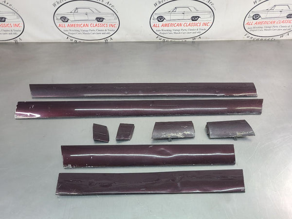 1994-96 Impala SS 8-Piece Lower Rocker Panel Mouldings, Left and Right - OEM0