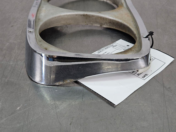 1965 Ford Galaxie Headlight Lamp Surround Bezel Trim, Chrome, Left Driver Side4