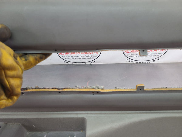 1994-96 Impala SS Driver Left Rear Door Trim Panel Bare Assembly, Gray - OEM5