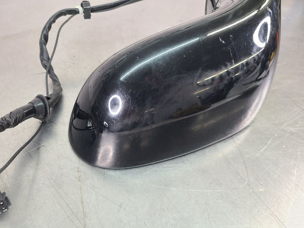2006-13 C6 Corvette Side View Mirror Assembly, Black, Left Drivers Side, DD06