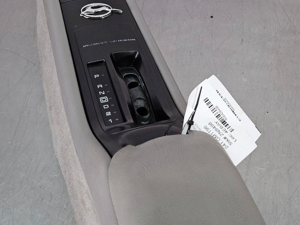 1996 Impala SS Floor Shift Center Console Assembly w/ Insert, Gray - OEM8