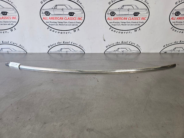 1965-68 Chevy, Olds, Pontiac Convertible Upper Windshield Moulding Trim - OEM0