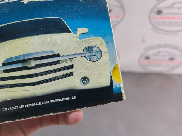 2006 Chevy SSR Owners Instructional CD w/ Holder Case - OEM3