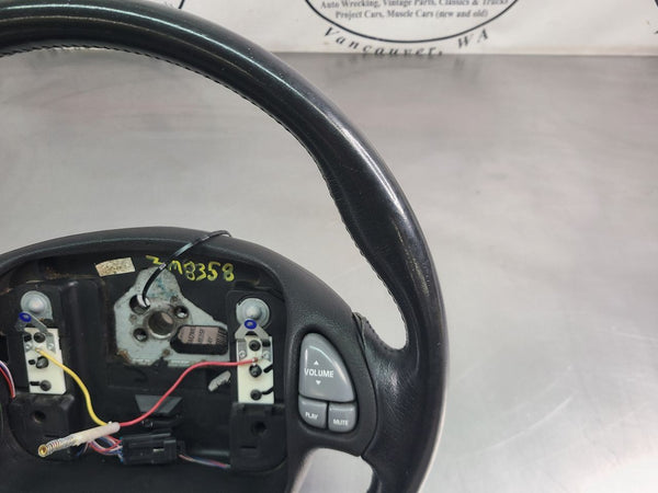 2002 Pontiac Firebird Steering Wheel Assembly w/ Radio Control Buttons - OEM10