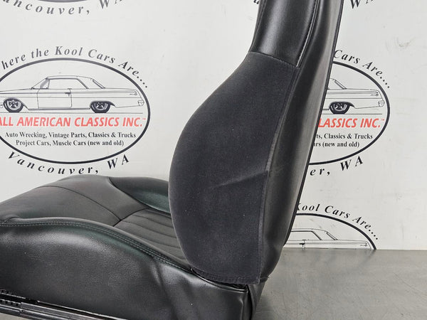 1997-04 C5 Corvette Front Seat, Passenger Side, Factory w/ Seat Track, Black 8