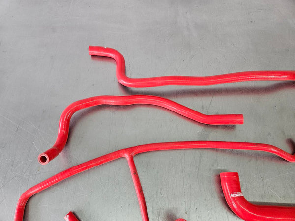 2005-07 C6 Corvette Mishimoto Silicon Radiator Cooling Hose Set, Red 4