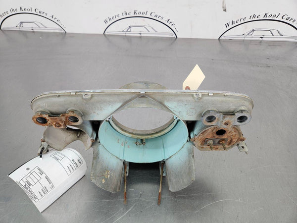 1957 Bel Air Instrument Cluster Housing w/ Moulding, GM P/N # 1584733, - OEM11