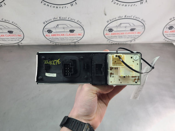 2002-05 Ford Thunderbird Headlight Dimmer / Mirror Control Switch w/ Silver Trim6