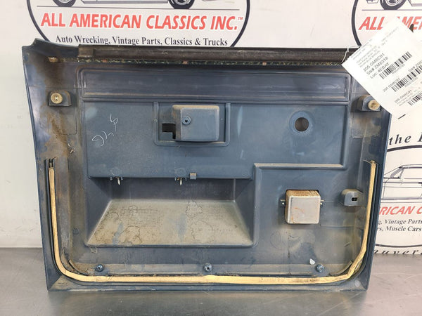 1981-91 Chevy Suburban, Crew Cab Truck, Door Trim Panel, Right Side Rear, Blue12