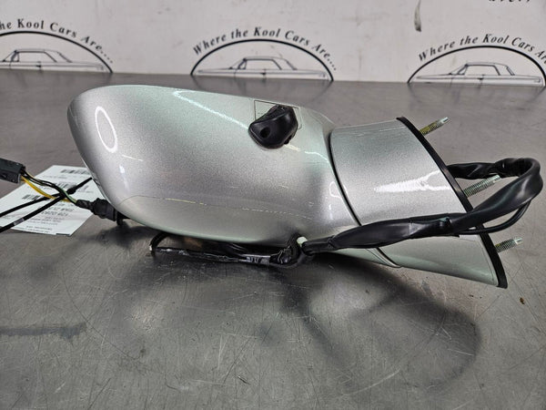 2005-13 C6 Corvette Side View Mirror Assembly, Left Driver Side LH, Silver - OEM6