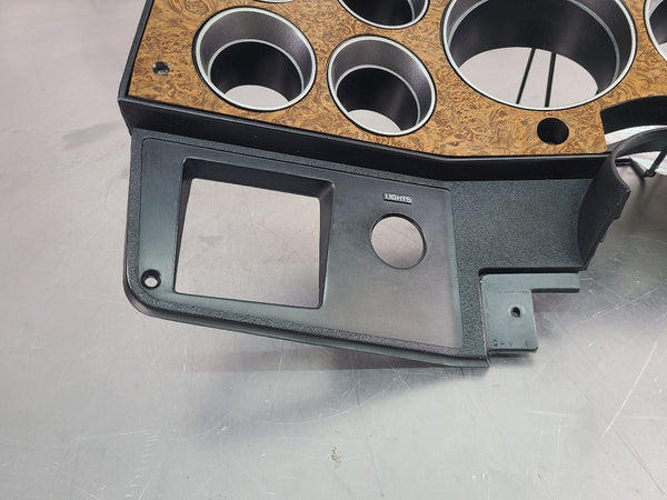 1981-87(91) Chevy Truck, Suburban Instrument Cluster Bezel Trim, Woodgrain14