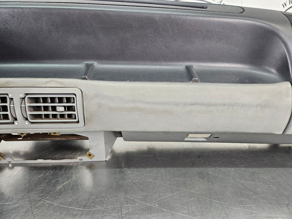 1987-89 Mustang Fox Body Front Dash Panel, Loaded w/ Trim, Glovebox, Gray - OEM7