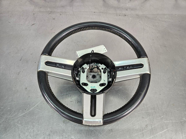 2006 Mustang Factory Steering Wheel, Black, Leather - OEM0
