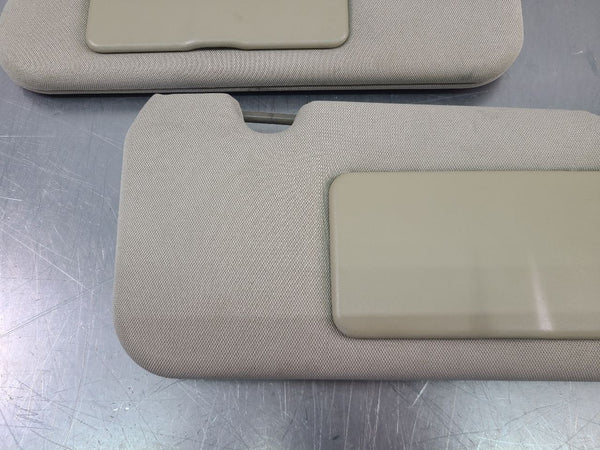 2004-05 Cadillac XLR Front Sun Visor Pair, Left / Right, Shale - OEM1