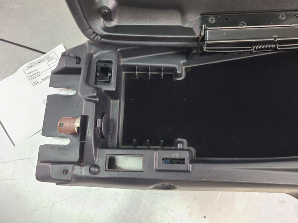2000-04 C5 Corvette Center Console Complete Assembly, Base w/ Lid, Black - OEM18