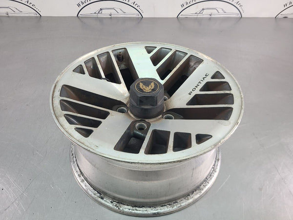 1984-92 Pontiac Firebird Factory Aluminum 20 Slot Wheels, 15x7 - OEM0