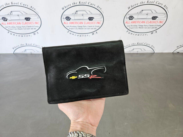 2003-06 Chevy SSR Factory Owners Manual Booklet Leather Carrying Case - OEM0