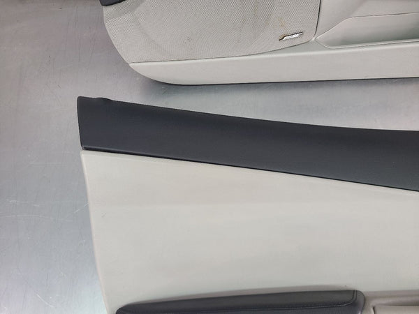 2005-13 C6 Corvette Front Door Panel Pair, Bose Premium, RH/LH, Black/Gray - OEM10