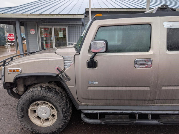 2003-09 Hummer H2 Rear Quarter Trim Panel Cubby Insert, Wheat, Left LH Side17