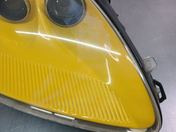 2005 C6 Corvette Right Passenger Side Headlight Assembly, Millennium Yellow, 79U4