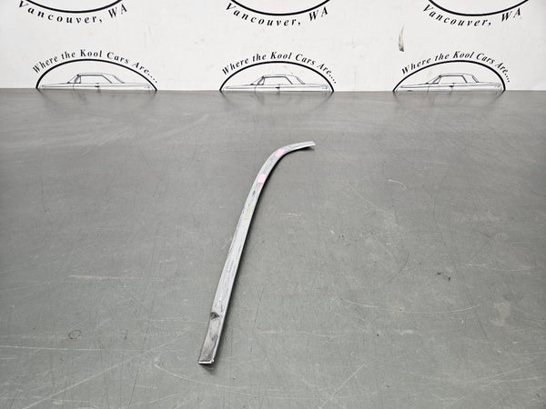 1971-76 Impala, Caprice, Eldorado Upper Windshield Molding, Right Passenger Side0