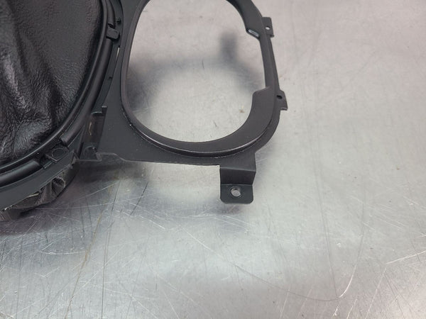 2005-13 C6 Corvette Manual Transmission Bare Shifter Boot, Black and White 3