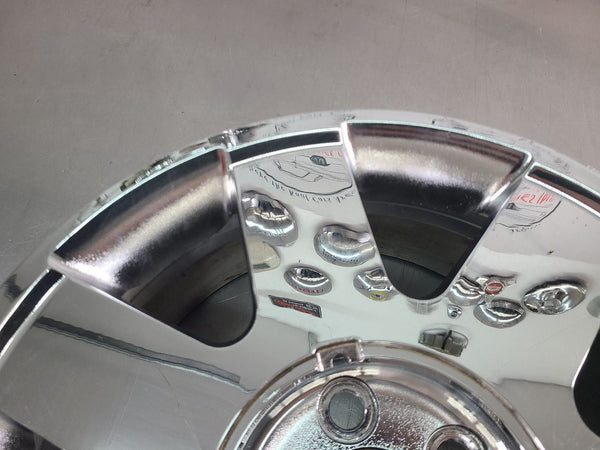 2002-03 Ford Thunderbird Aluminum Chrome 7 Spoke Wheel, Factory, 17x7.5 - OEM2