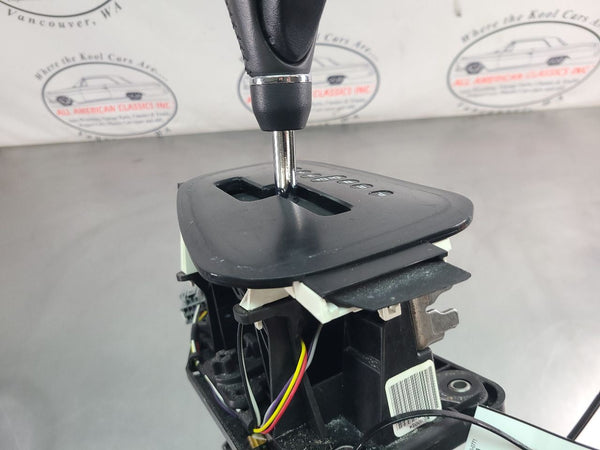 2002-05 Ford Thunderbird Transmission Shifter Assembly w/ Knob, Black - OEM12