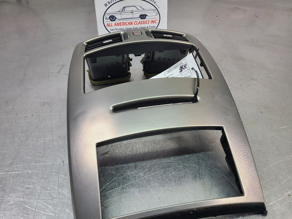 2004-09 Cadillac XLR Front Dash Heater / Radio Control Bezel Trim Panel - OEM9