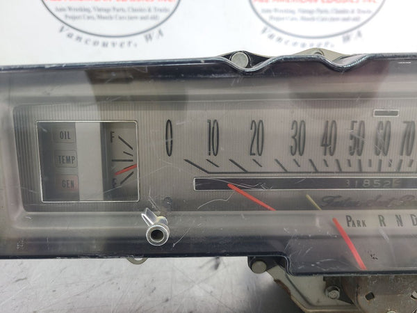 1968 Buick Skylark GS 350 400 Special Speed Alert Cluster Speedometer Fuel Gauge4
