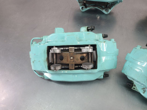 2010-15 Camaro SS Factory Brembo Big Brake Caliper Set of 4 Front/Rear, Blue5