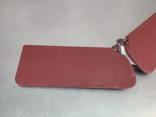 1991 Chevrolet Caprice Front Sun Visor Pair, Maroon - OEM7