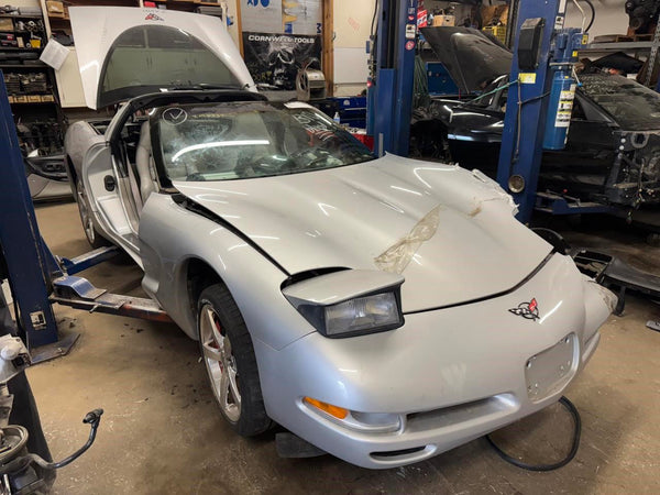 1997-04 C5 Corvette Seat Lumbar Pump Assembly w/ Bags / Lines - OEM3