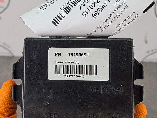 1997-99 C5 Corvette Driver Seat Memory Interface Module, #16190691 - OEM1