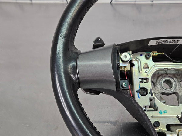 2005-13 C6 Corvette Factory Steering Wheel w/ Paddle Shifters, Black, Nice!2