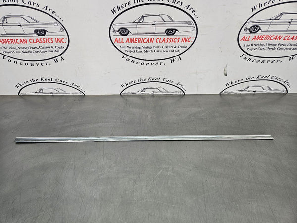 1956 Oldsmobile 88 2 Door Front Door Moulding, Right Passenger Side RH - OEM0