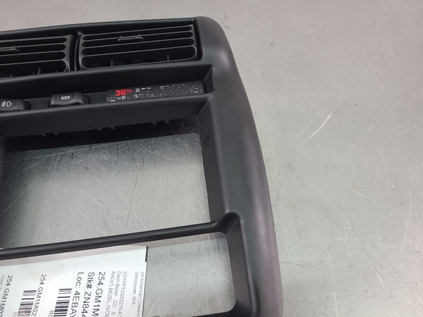 1997-2002 Camaro Front Dash Radio / A/C Bezel Trim Surround, Nice! - OEM3