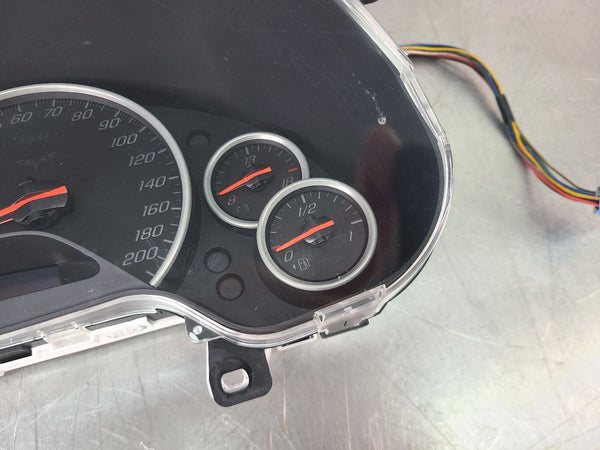 2006-08 C6 Corvette Instrument Cluster Assembly - Coupe, Base, 70k Miles - OEM7