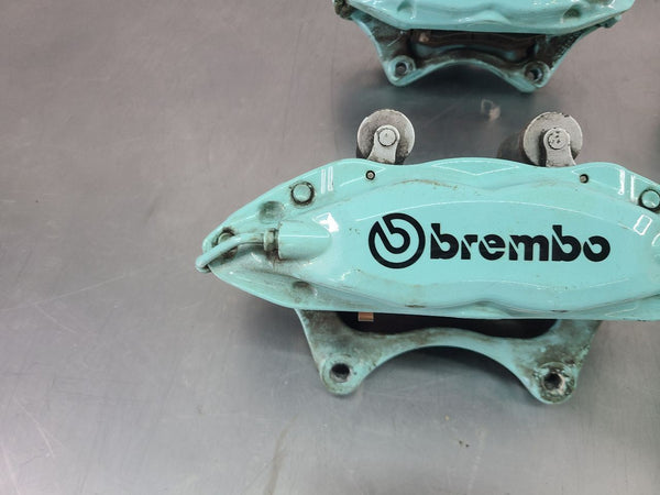 2010-15 Camaro SS Factory Brembo Big Brake Caliper Set of 4 Front/Rear, Blue1
