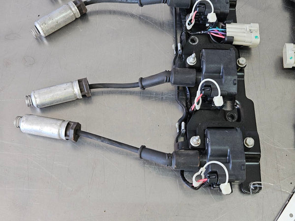 1997-04 C5 Corvette Ignition Coil Pack / Plug Wire Set w/ Brackets - OEM GM3