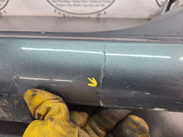 2004-09 XLR Left Driver Side Rocker / Aperture Panel Moulding, Gray - OEM15