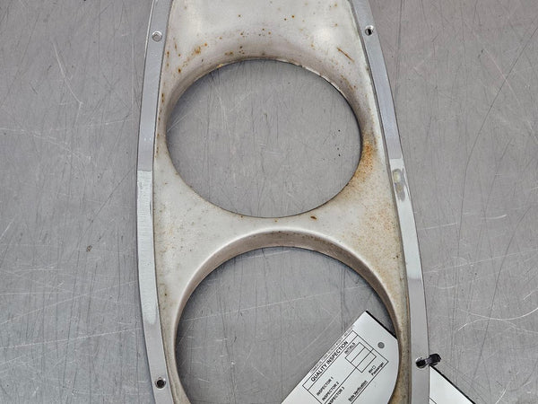 1965 Ford Galaxie Headlight Lamp Surround Bezel Trim, Chrome, Left Driver Side2