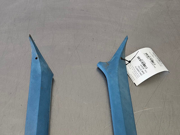 1973-80 Chevy Truck Interior A-Pillar Trim Panel Pair, Blue, Left / Right - OEM1