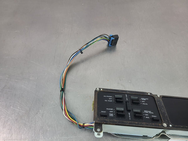 1984-85 C4 Corvette Driver Info Center DIC Display Assembly w/ Wiring - OEM6