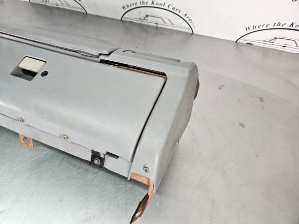 1987-89 Mustang Fox Body Front Dash Panel, Loaded w/ Trim, Glovebox, Gray - OEM18