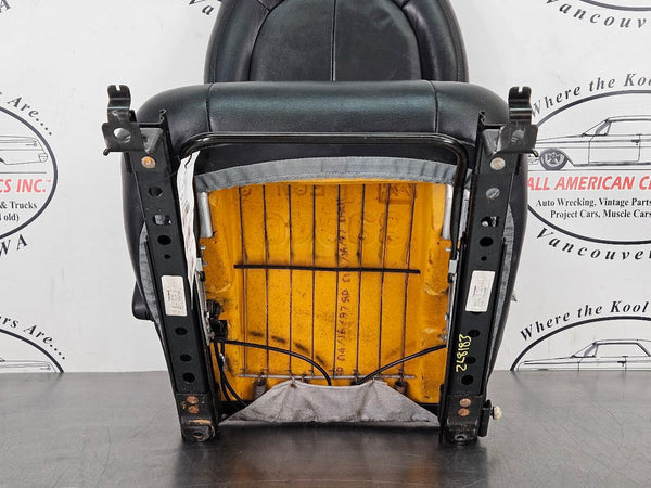 1997-04 C5 Corvette Front Seat, Passenger Side, Factory w/ Seat Track, Black 18