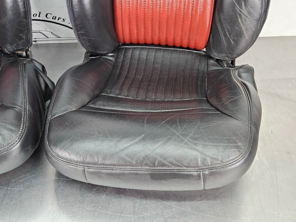 1997-04 C5 Corvette Sport Seat Pair, Black and Red, Right / Left - OEM10