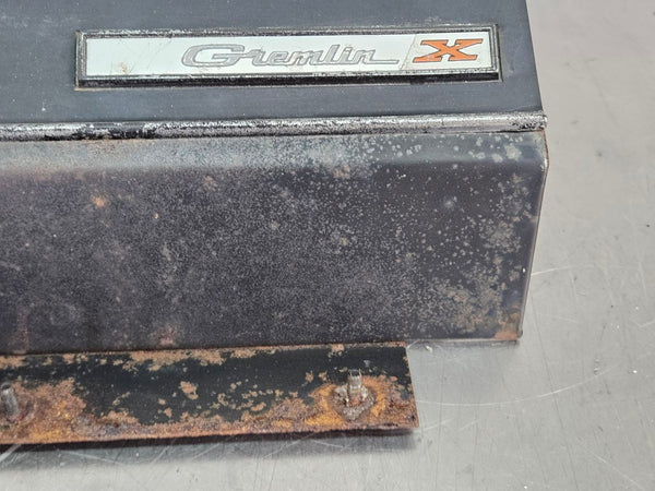 1977 Gremlin X Glove Box Door Assembly w/ Original Emblem - OEM4
