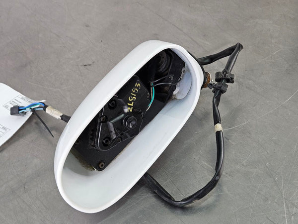 1997-04 C5 Corvette Side View Mirror Assembly, White, Left Driver Side LH - OEM3