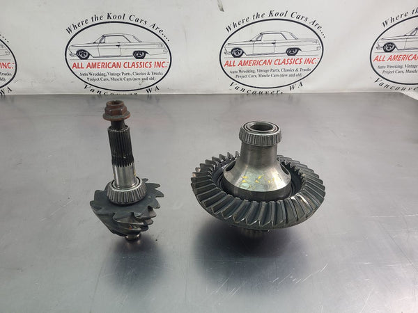 Ford 9" Richmond Gear 3.45 Ratio Ring and Pinion w/ Eaton Detroit Locker0
